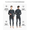 NOOYME - Ropa interior térmica para hombre, ropa interior larga