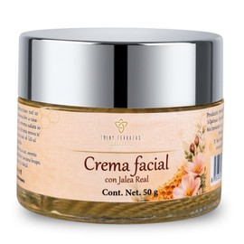 Triny Terrazas | Ritual Milenario | Crema Facial con Jalea Real, Miel de Abeja, Cera de Abeja y Aceite de Rosa Mosqueta | Cuidado facial de uso diario | Textura suave y humectación ligera | 50 g