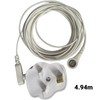 UK Grounding Socket with 16 Feet Grounding Cable, Earthing Grounding