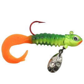 Northland Tackle TCK1-22 Thumper Crappie King 2/Cd Thumper Crappie King, Firetiger, 1/32 oz