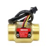 GREDIA G1" Male Thread Brass Water Flow Sensor Switch Hall