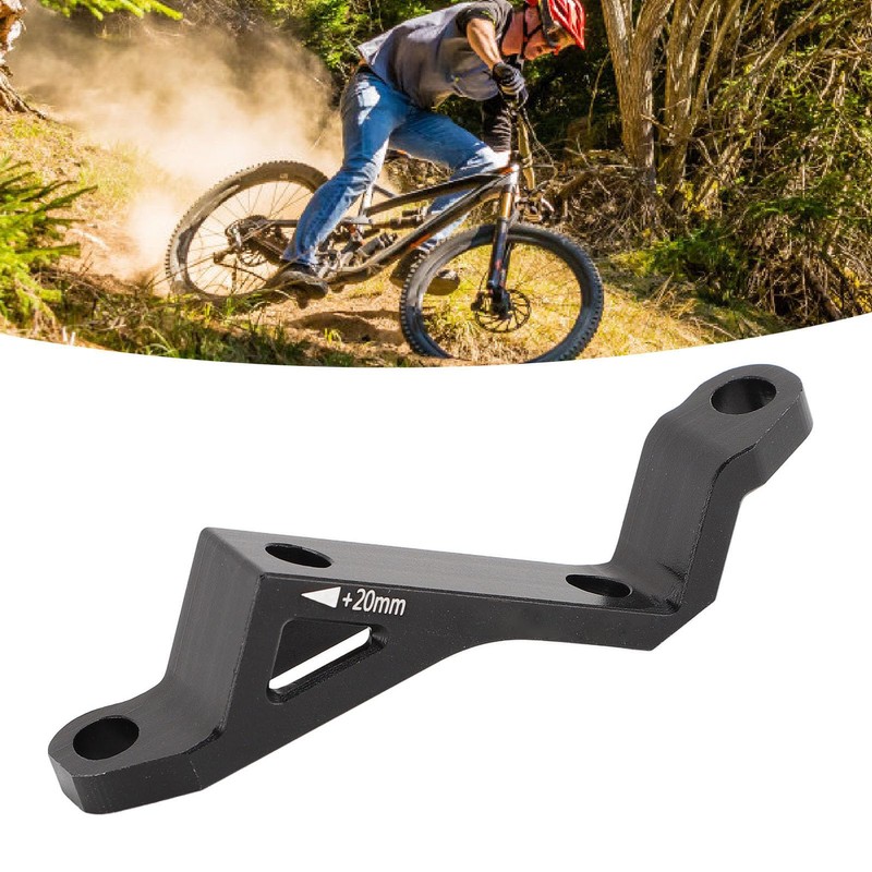 POENVFPO Bicycle Disc Brake Adapter Aluminum Alloy 74mm to 34mm