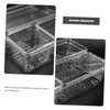 Mobestech 4pcs Kitchen Organizer Storage Box Filing Boxes Vanity Drawer