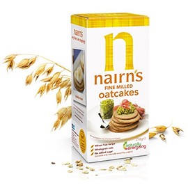 (3 PACK) - Nairns - Fine Milled Oat Cakes | 218g | 3 PACK BUNDLE by Nairn's Oatcakes