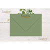 C6 / A6 Olive Green Envelopes x 25 Pack 114mm