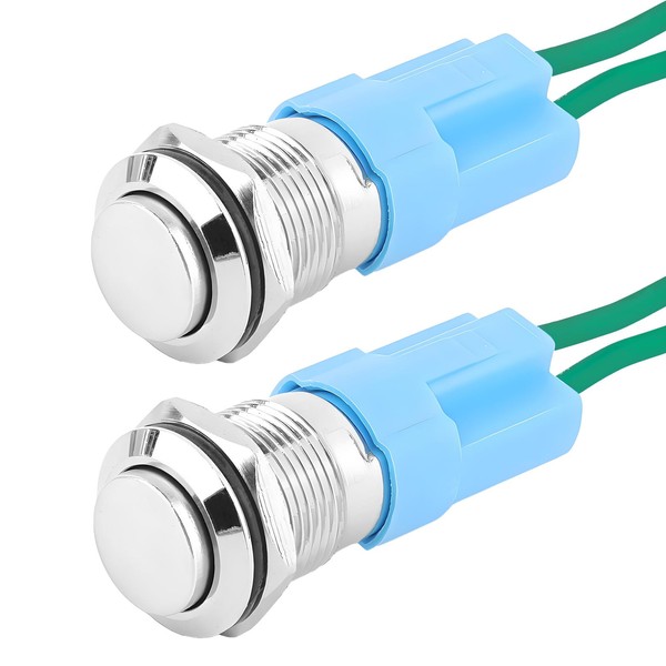 12 mm Waterproof Switch, Pack of 2, Wefaly Pressure Switch