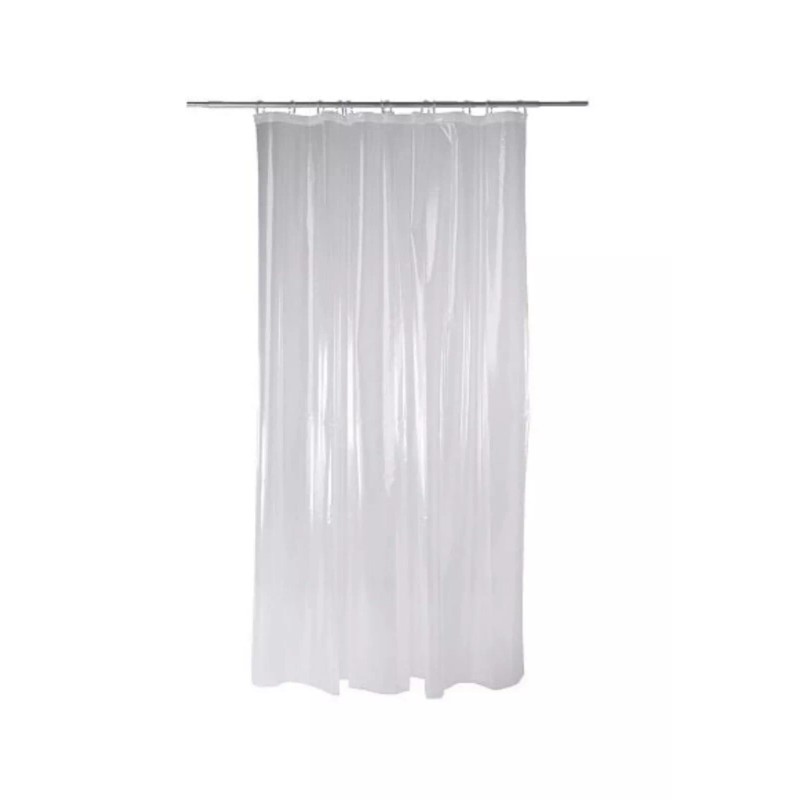 IKEA New IKEA Nackten Shower Curtain Transparent Clear 71" X