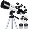 Telescopes, Telescope for Kids and Adults Beginners, 70mm Aperture 400mm
