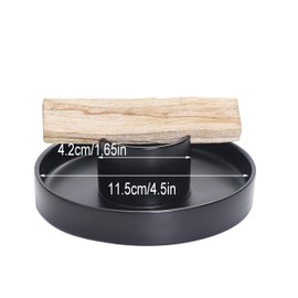 YIASSON Sage Holder, Sage Burner, Sage Holder for Burning, Palo Santo Sticks Holder, White Sage Smudge Stick Holder, Fireproof Bowl for Burning Ritual, Rope Incense Burner