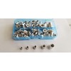100 Pcs Metric Rivet Nut Insert Rivnut Aluminum Assort Kit