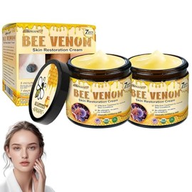 Omaky Bee venom Skin Restoration Cream,Bee Venom Skin Cream,bee venom comprehensive cream,Effectively Firms skin and Reduces Imperfections (2PCS)