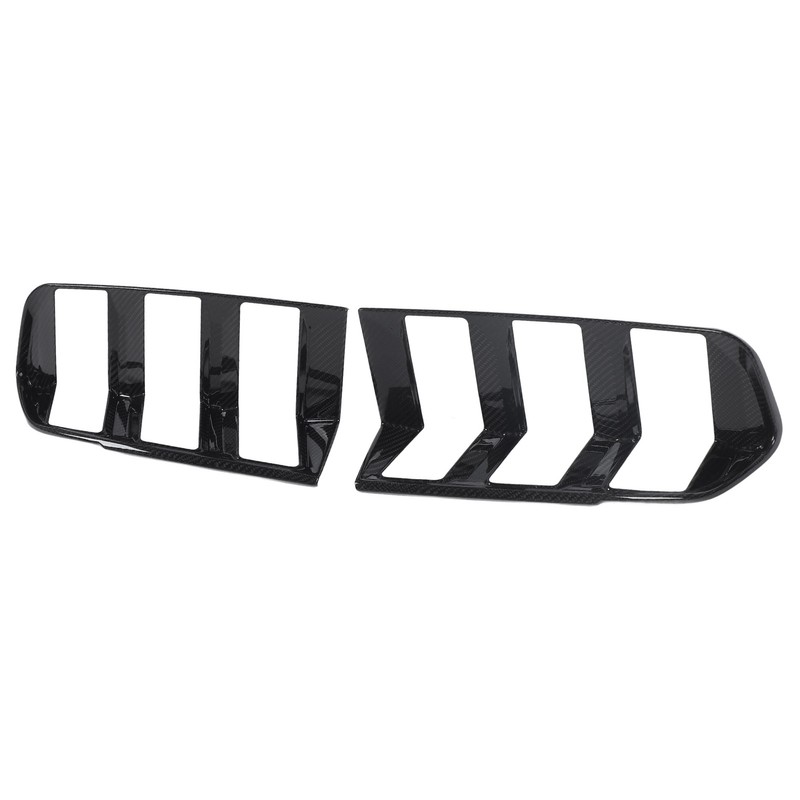 1 Pair Taillight Frame Dry Carbon Fiber Glossy Rear Light
