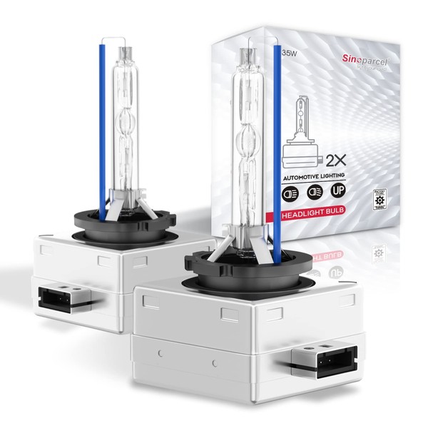 Sinoparcel D3S Xenon HID Headlight Bulbs - 8000K 35W High