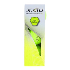 XXIO Golf Balls Rebound Drive XXIO Balls RD2 XN RD2 YEL Sleeves (Pack of 3) (Yellow x Green/FF/Men's)