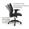 Union & Scale Staples UN59380 Essentials Fabric Task Chair, Black