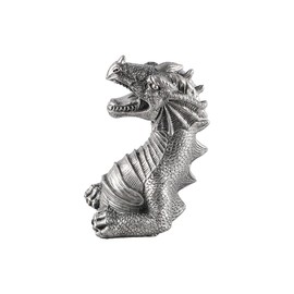 Sarini Dragon Statue Garden Decor Three Piece Flying Dragon Resin Ornament Garden Sculpture Decorative Dragon Head with Wings and Tail for Indoor Outdoor Use