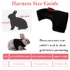 ASOCEA Adjustable Bunny Harness and Leash Breathable Mesh Vest Harness