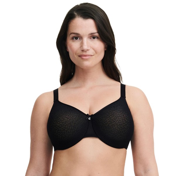 Chantelle Women's C Magnifique Seamless Unlined Minimizer,Black,36E (36DD)
