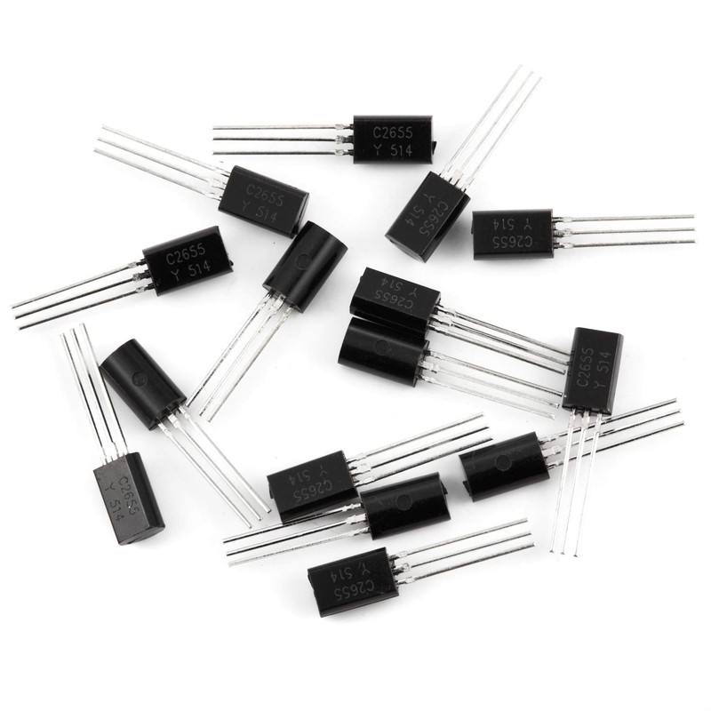 Chanzon Pack of 50 2SC2655 TO-92L NPN Transistor 2A