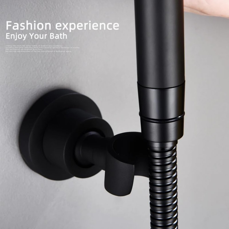 Shower Head Holder Hand Shower Bracket for Stainless Steel Wall
