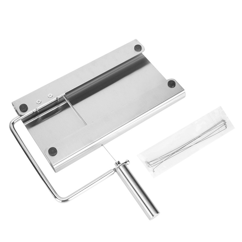 Household Stainless Steel Cheese Ham Butter Cutter with Cutting Wire