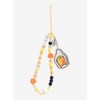 Hot Topic Gudetama Egg Beaded Phone Charm Multi None