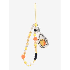 Hot Topic Gudetama Egg Beaded Phone Charm Multi None