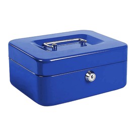 kippen 10333B1 Blue Cash Box, Dimensions: 150X120X80 mm
