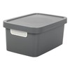 Jolie Max Plastic Storage Box with Lid, Stackable & Space-Saving