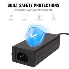 XLR 4Pin Female Plug AC/ DC12V 4A Compatible with Marshall V-R841P-AFHD 8.4" Portable LCD Monitor V-PS12-5V-XLR 4-Pin, Compatible with Datavideo Data Video SE2200 HD-SDI Digital Video Switcher