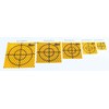 Reflective Tape Survey Targets (100pcs 40X40mm, Yellow)