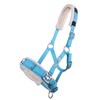QHP Cavesson / Halter Combination Faux Fur Padding 3 Stainless
