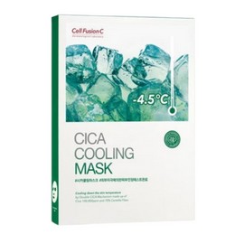 Cellfusionc Post Alpha Cica Cooling Mask 5-pack, 5 packs, 1 pack / 셀퓨전씨 포스트 알파 시카 쿨링 마스크 5매입, 5개입, 1개
