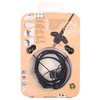 Wraps WRAPSLBLK-V15M Midbass In-Ear-Kopfhörer Leder braun