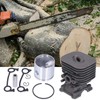 35mm Aluminum Cylinder Piston Ring Kit Replacement Chainsaw Accessory Fit