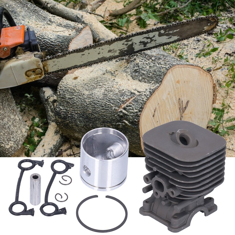 35mm Aluminum Cylinder Piston Ring Kit Replacement Chainsaw Accessory Fit