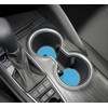 NON-SQUARE Car Cup Holder Coaster, 4 Pack PVC Anti Slip