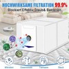 10 Pack Replacement Vacuum Carbon Dust Bags Compatible with ECOVACS