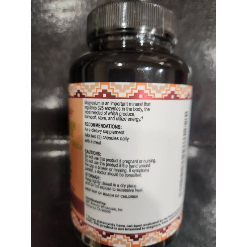 NATURALISIMO LIFE MAGNESIUM CHLORIDE WITH MAGN. CITRATE 1400 MG 100