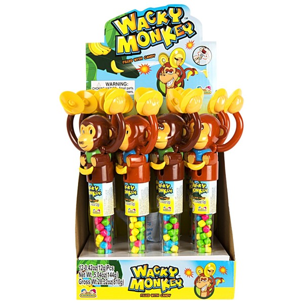 KIDSMANIA WACKY MONKEY 12CT