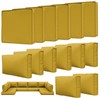 Tounosnt 14 Pcs Outdoor Patio Cushion Covers, Replaceable Waterproof Furniture