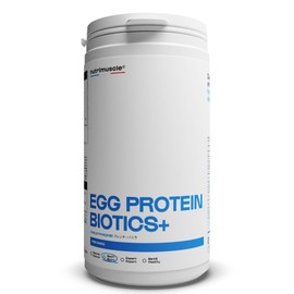 Nutrimuscle Egg Protein (French Vanilla) - Egg White Protein, 500g (Approx. 20 Servings) - 82% Protein Content - Naturally Sourced
