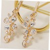 FOMIYES 10pcs Elegant Rhinestone Hair for Weddings and Parties Floral