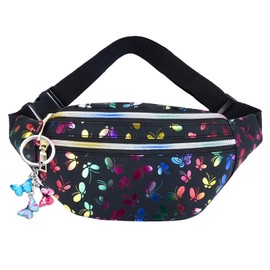 Bum Bag for Men and Women Belt Bag Adjustable Strap Waist Bag Bum Bag Women's Stylish Casual Stylish Waist Bag for Camping Hiking Fitness Bicycle Travel