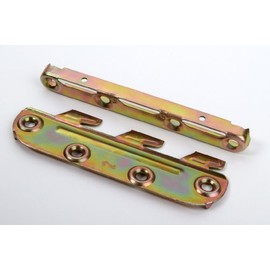 High Quality bed fitting, yellow chromatized