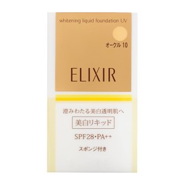 Elixir Speriel Whitening Liquid UV Ochre 10 (SPF 28, PA++), 0.8 fl oz (25 ml)