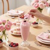 MYHOGOOD 30Pcs Pink Paper Straws, Lovely Pink Paper Straw for