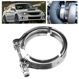 Car V-Band Clamp 3 Inch V-Band Clamp Turbocharger Exhaust Pipe Stainless Steel Universal Car Accessories V-Band Clamp Turbo V-Band Clamp Stainless Steel