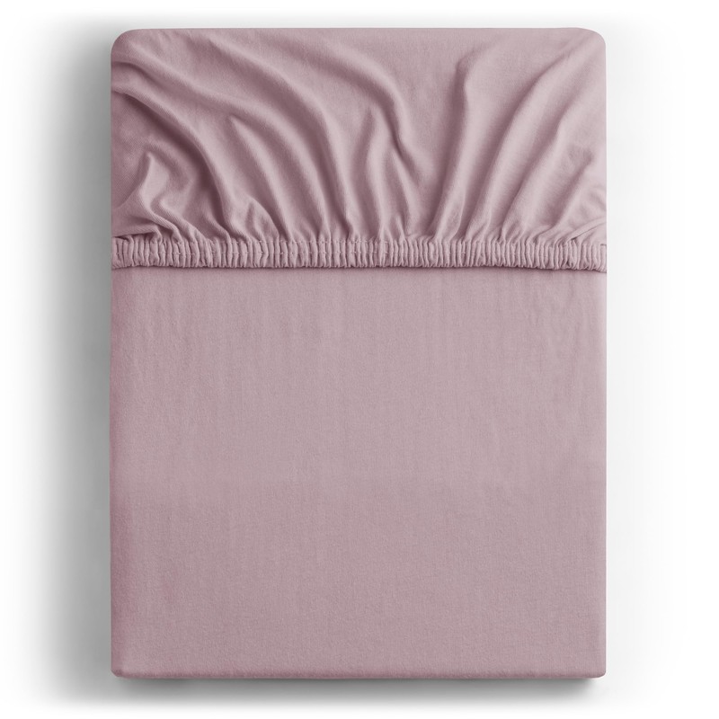 DecoKing Fitted Sheet Single 100% Combed Cotton Soft Jersey Bed