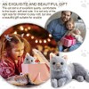 CLKDPNO Cat Plush Soft Toys, Cat Stuffed Animal Plush Simulation